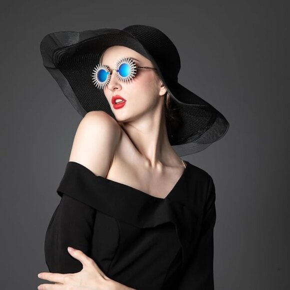 Geometric Round-Frame Sunglasses main image 4